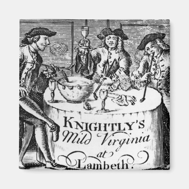 Advertisement for 'Knightly's Mild Virginia Magnet (Front)
