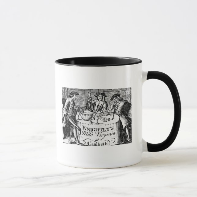 Advertisement for 'Knightly's Mild Virginia Mug (Right)