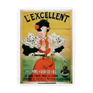 Advertisement for 'L'Excellent Beef Consomme' (col Magnet