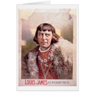 Advertisement for 'Louis James as Richard III' (co