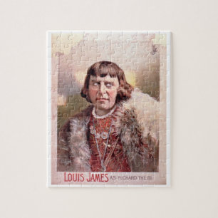 Advertisement for 'Louis James as Richard III' (co Jigsaw Puzzle