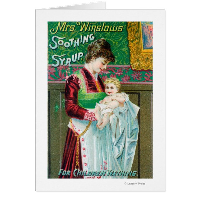 Advertisement for Mrs Winslows Soothing Syrup (Front)