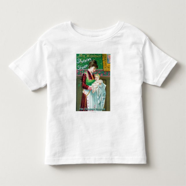 Advertisement for Mrs Winslows Soothing Syrup Toddler T-Shirt (Front)
