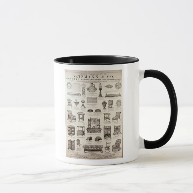 Advertisement for Oetzmann & Co. Mug (Right)