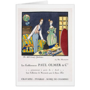 Advertisement for Paul Olmer's Summer Collection,