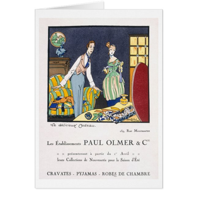 Advertisement for Paul Olmer's Summer Collection, (Front)