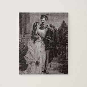 Advertisement for 'Romeo And Juliet', at the Opera Jigsaw Puzzle