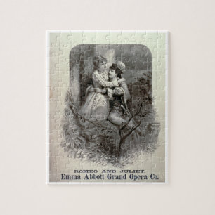 Advertisement for 'Romeo And Juliet', Starring Emm Jigsaw Puzzle