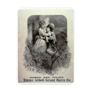 Advertisement for 'Romeo And Juliet', Starring Emm Magnet
