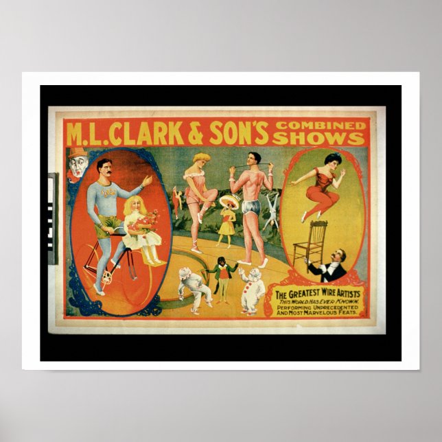 Advertisement for 'The Greatest Wire Artists The W Poster (Front)