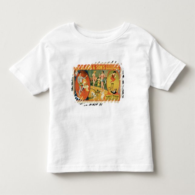 Advertisement for 'The Greatest Wire Artists The W Toddler T-Shirt (Front)