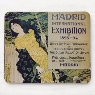 Advertisement for the 'Madrid International Exhibi Mouse Pad
