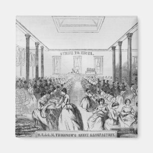 Advertisement for Thomson's Skirt Manufacture Magnet