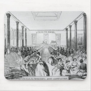 Advertisement for Thomson's Skirt Manufacture Mouse Pad