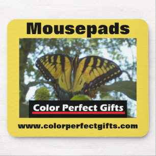 Advertisement Yellow Monarch Mouse Pad
