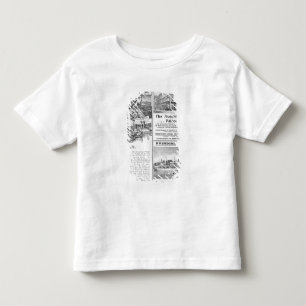 Advertisements for La Turbie Restaurant, Toddler T-Shirt
