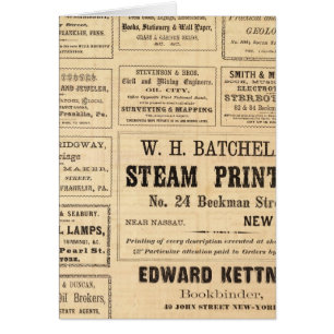 Advertisements for oil