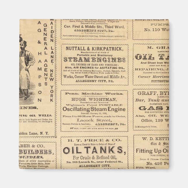 Advertisements Magnet (Front)