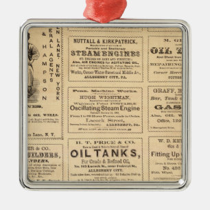 Advertisements Metal Ornament