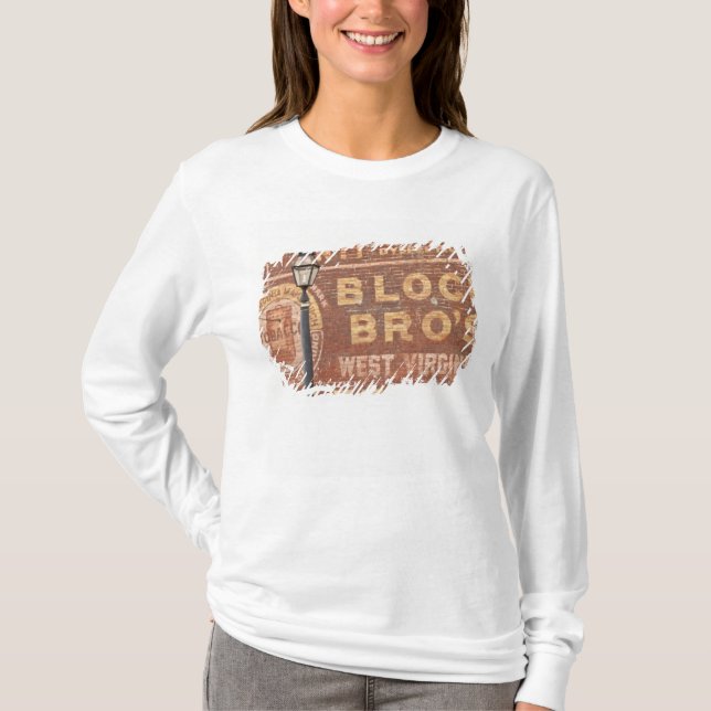 Advertisements on side of building T-Shirt (Front)