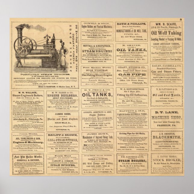 Advertisements Poster (Front)