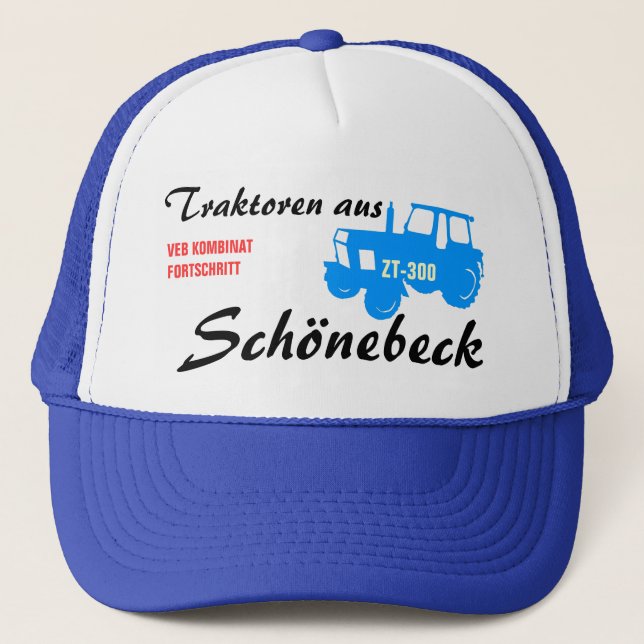 Advertising Design Combined Progress DDR. Trucker Hat (Front)