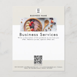 Advertising Leaflet Sales Service Promotional Flyer