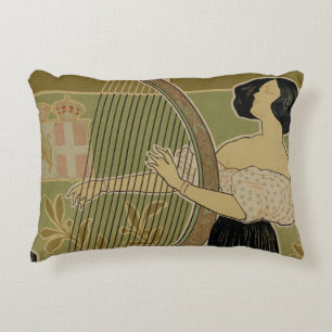 Advertisment for the 'Theatre Royal' Decorative Cushion