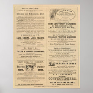 Advertisments by ten companies poster