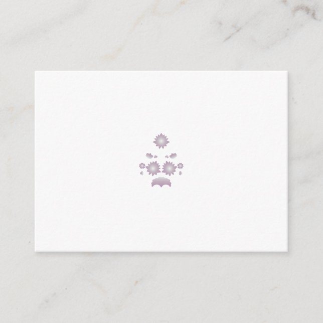 Advice Cards | Flat | 5x7 | Custom | Elegant (Front)