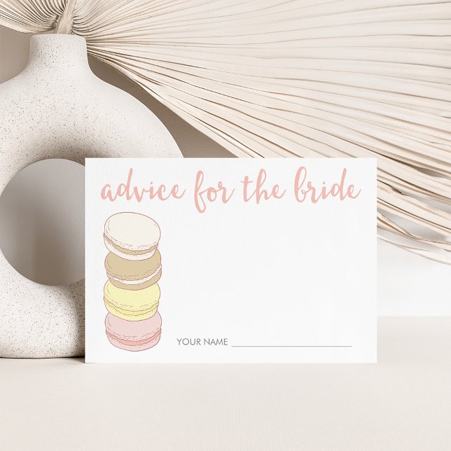 Advice for the Bride Cards | French Macarons (Creator Uploaded)