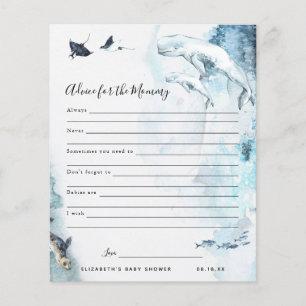 Advice for the Mummy Baby Shower Game