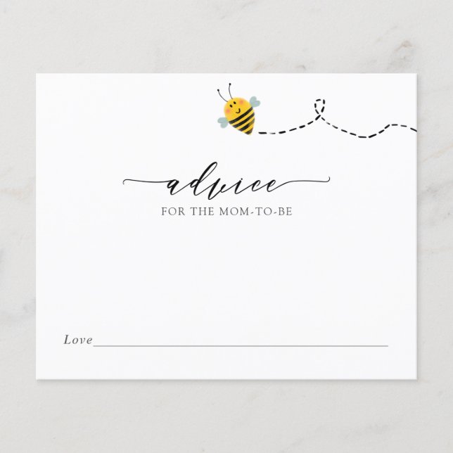 Advice for the Mummy-to-Bee (Front)