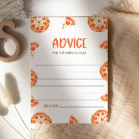 Advice For The Parents, Pizza Baby Shower Advice
