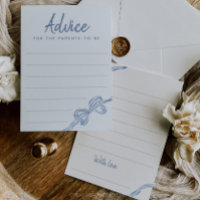 Advice for the Parents-to-be Baby Shower Cards
