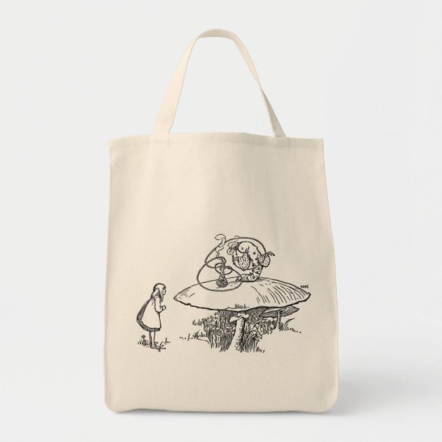 Advice From a Caterpillar Tote Bag (Front)