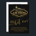 Advice to Bet On Las Vegas Theme Advice & Wishes<br><div class="desc">Las Vegas Theme Wedding or Bridal Shower Advice & Well Wishes Card features a Personalised Name Welcome to Fabulous Las Vegas Sign in Black and Gold with fun and unique "Advice We Can Bet On" wording and space for marriage advice, well wishes, and travel advice for the newlywed couple. This...</div>
