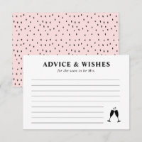 Advice & Wishes for the Soon to Be Mrs.