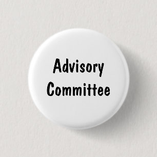 Advisory Committee 3 Cm Round Badge