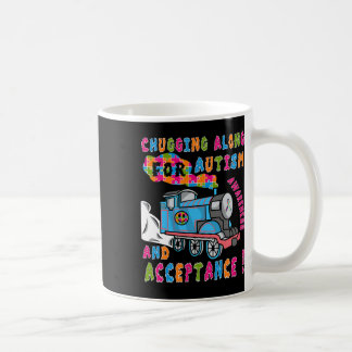 Advocate Acceptance Train Puzzle Cool Autism Aware Coffee Mug