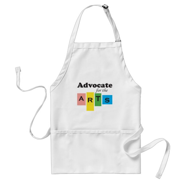 Advocate for the Arts Standard Apron (Front)