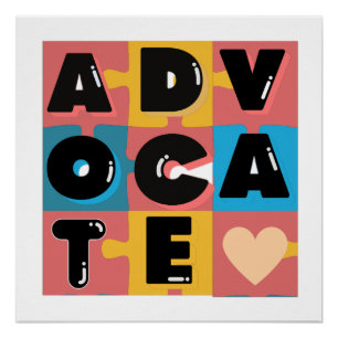 Advocate Lawyer Poster