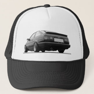 ae86 hachi corolla toyota sprinter trueno trucker hat