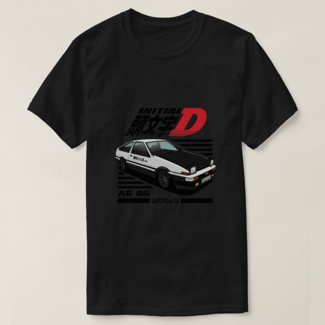 AE86 Initial D Essential T-Shirt (Design Front)