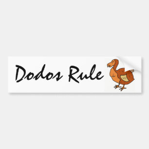 AE- Dodos Rule Bumper Sticker