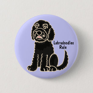 AE- Labradoodles Rule Button