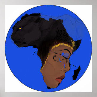 AE Symbols of Africa Poster