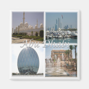 AE * United Arab Emirates - Abu Dhabi Magnet