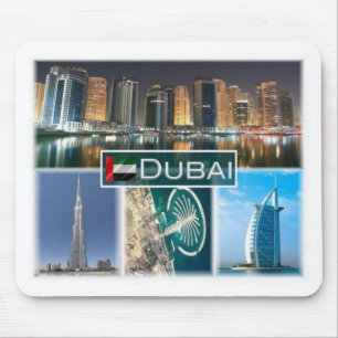 AE United Arab Emirates - Dubai - Marina Towers - Mouse Pad