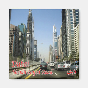 AE United Arab Emirates Dubai Sheikh Zayed Road Magnet